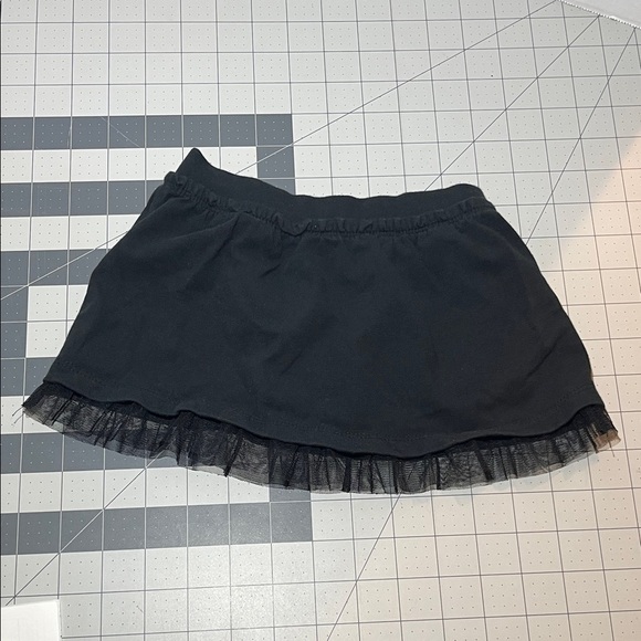 Black Skirt with Star Detail - Picture 3 of 5